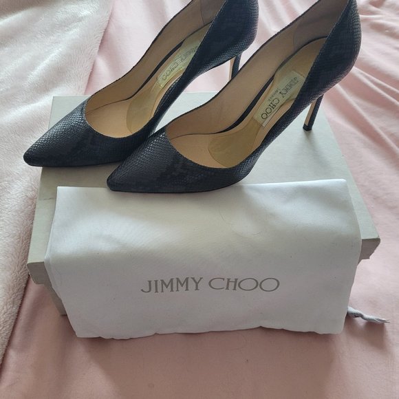 Jimmy Choo size 39 Navy - Picture 1 of 3